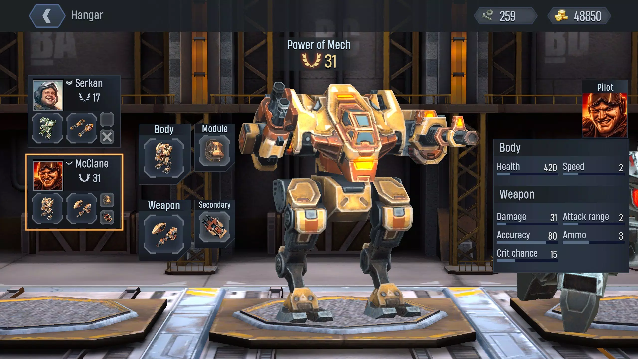 Concern: Mech Armored Front Screenshot 4