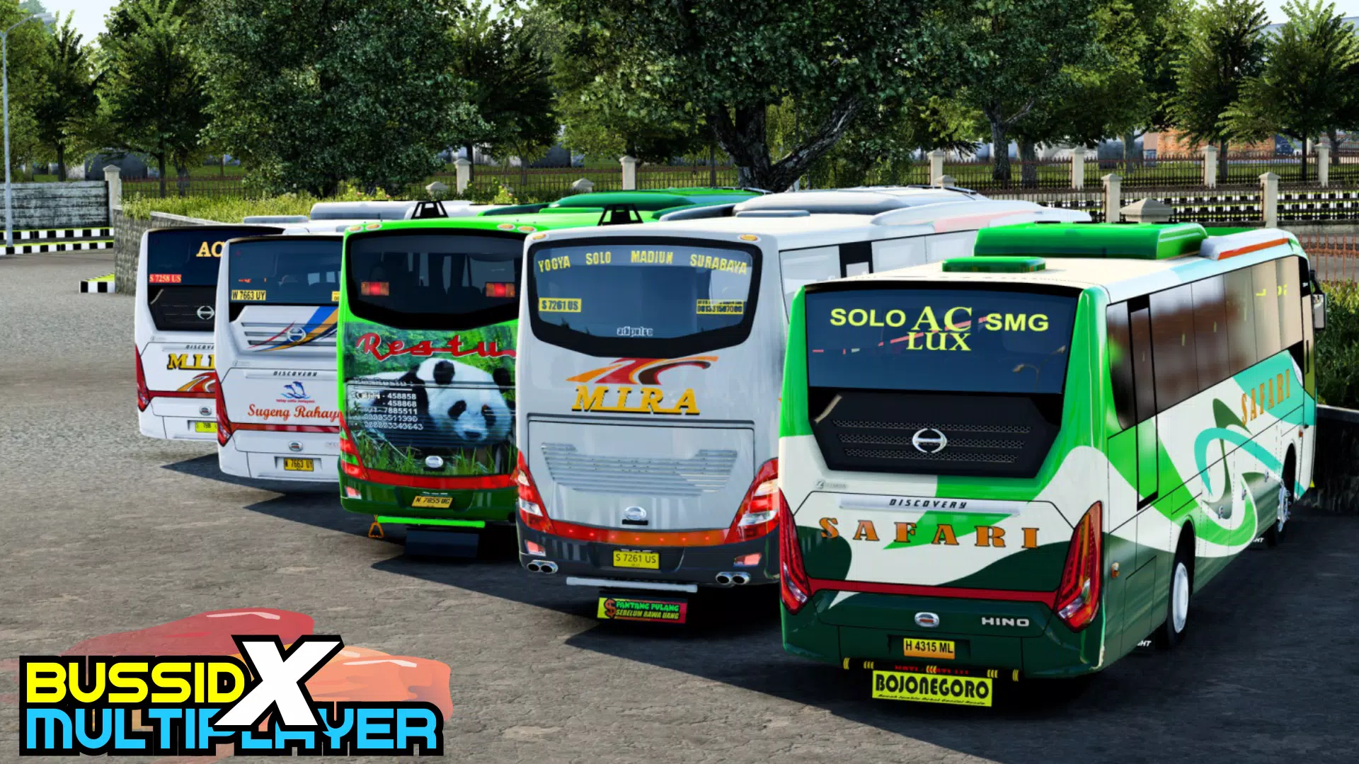 Mod Bussid X Multiplayer Скриншот 1