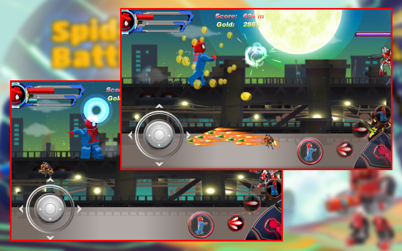 Spider Lego Battle Transform Tangkapan skrin 2