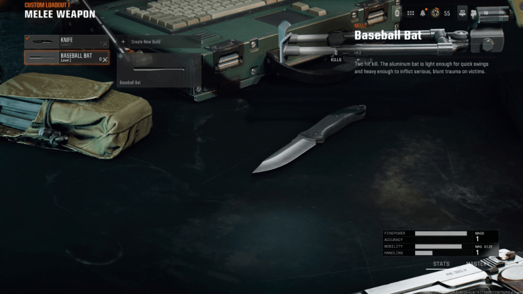 Melee Weapons
