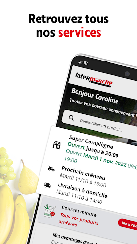 Intermarché – courses en ligne Captura de tela 1