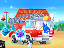 Truck wash games for boys Captura de tela 3