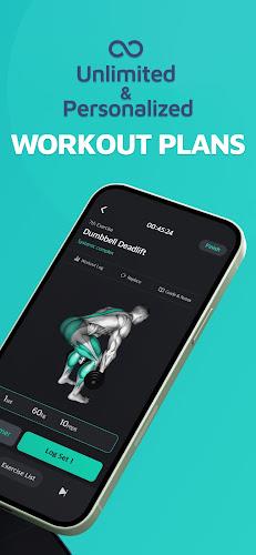 Planfit AI Gym Workout Plans Captura de pantalla 3