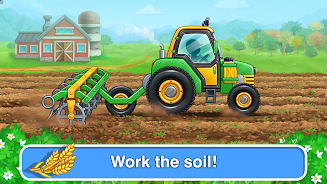 Wheat Harvest: Farm Kids Games Screenshot 4