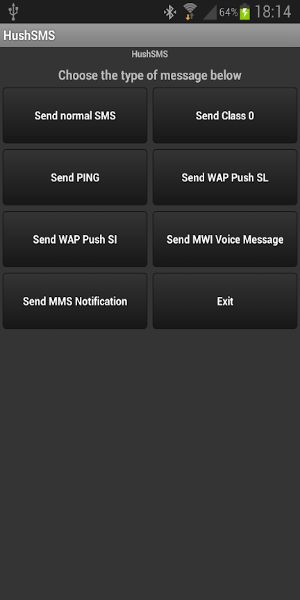 HushSMS Capture d’écran 2
