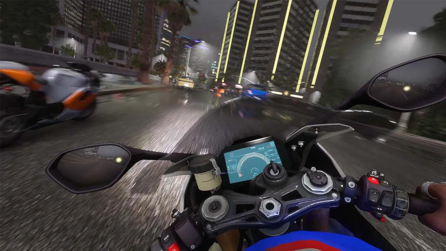 Traffic Moto Bike Rider City Screenshot 3