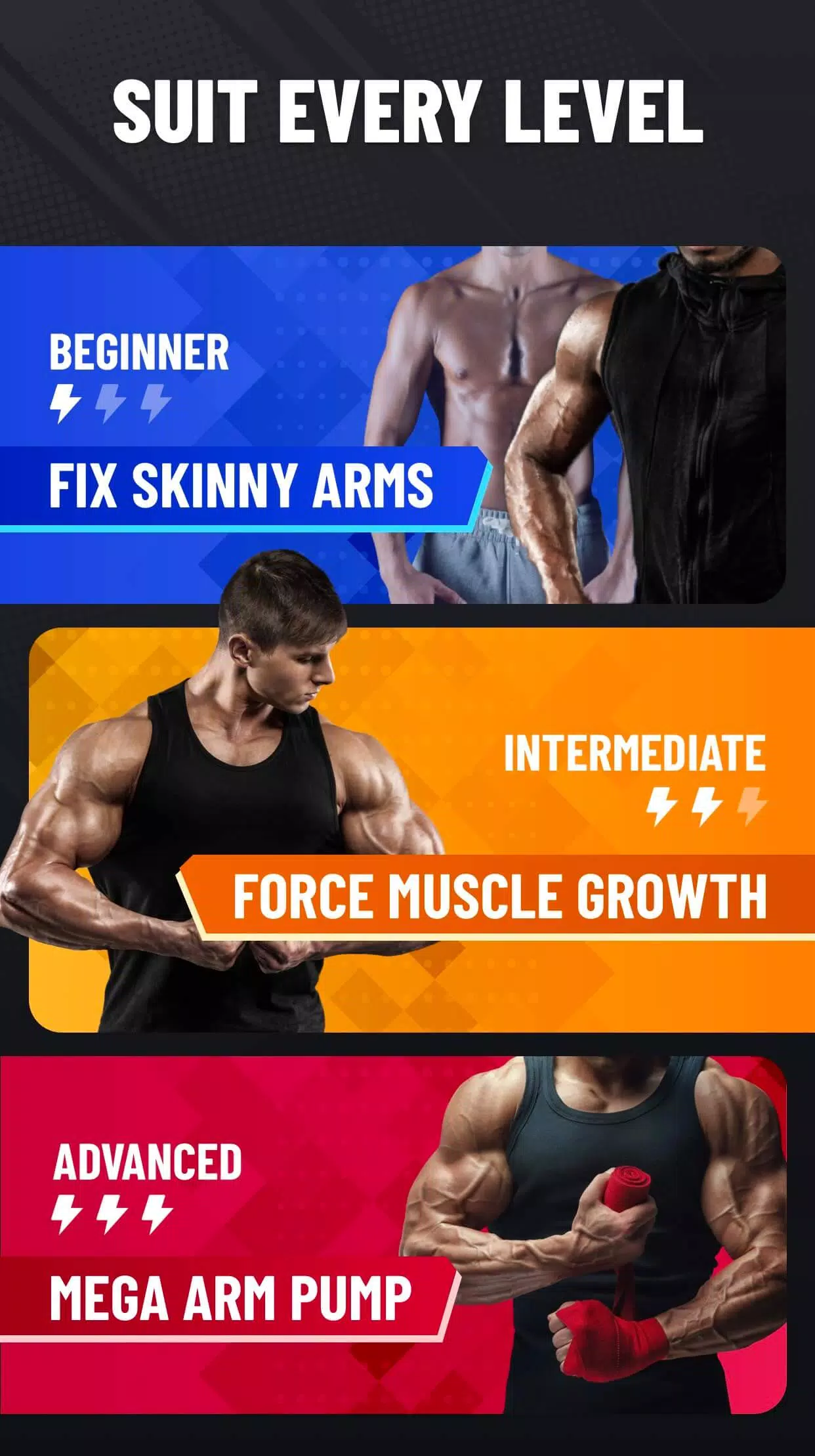 Arm Workout Zrzut ekranu 3