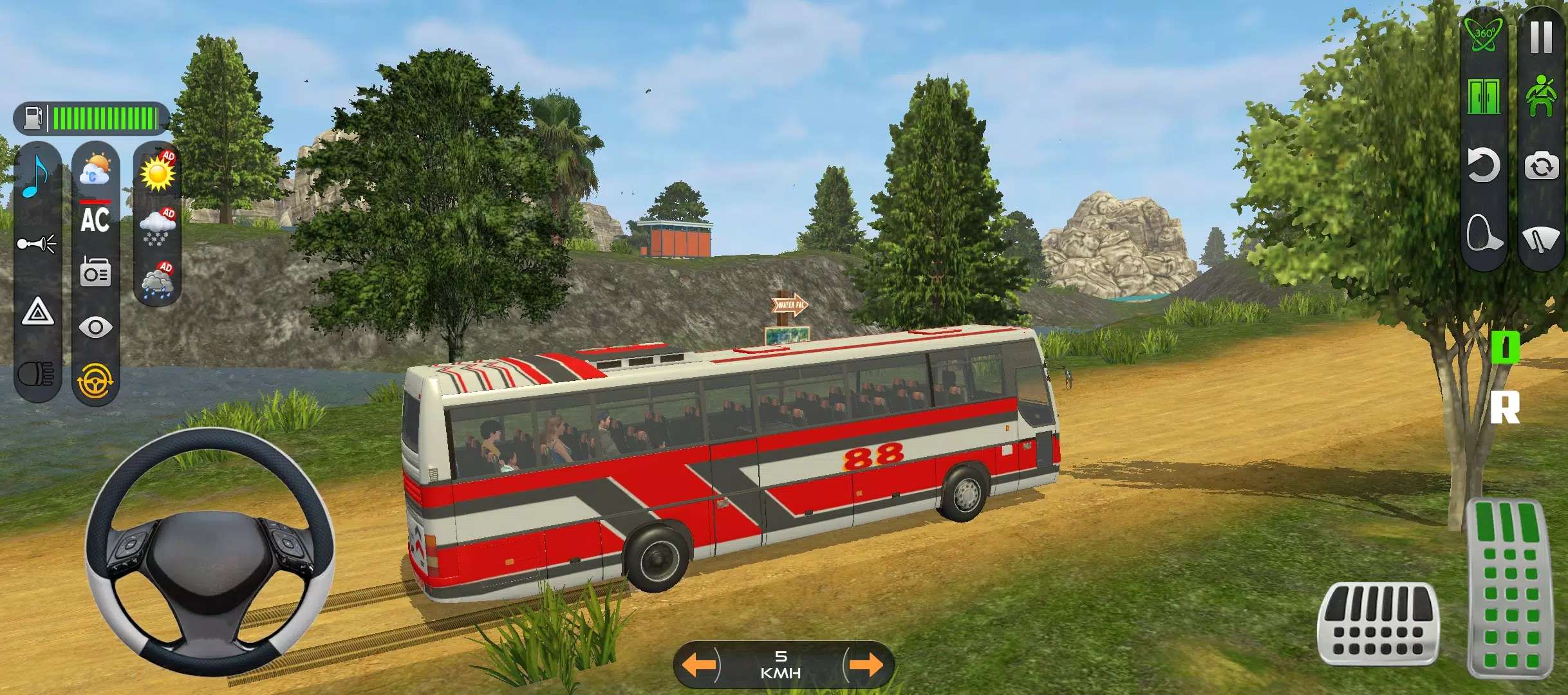 Offroad Bus: Coach Bus Driving Tangkapan skrin 3