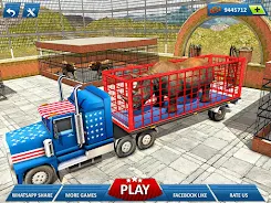 Schermata Offroad Wild Animal Truck Driv 1