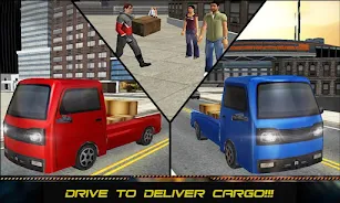 US Driver Transport Truck Game Zrzut ekranu 3