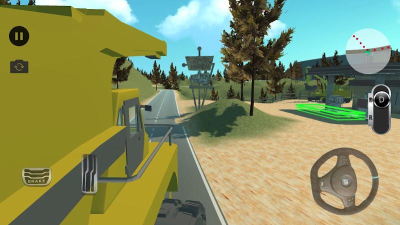 Mining truck game - Excavator Скриншот 3