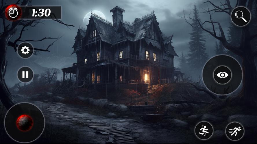 Evil Scary Mansion Games 3D Screenshot 1