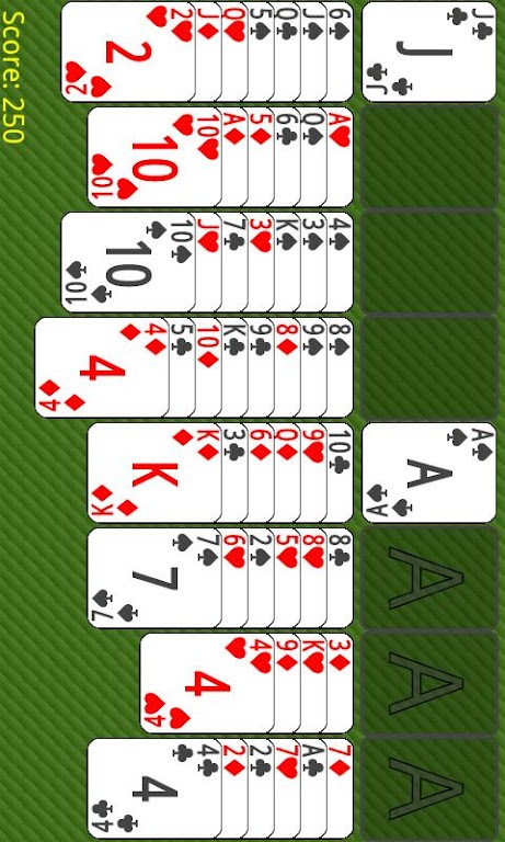 A Solitaire Suite スクリーンショット 1
