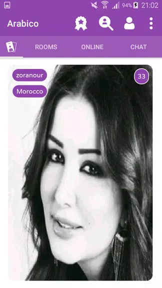 Arabico - Meet Arabs People & Chat Rooms Captura de tela 1