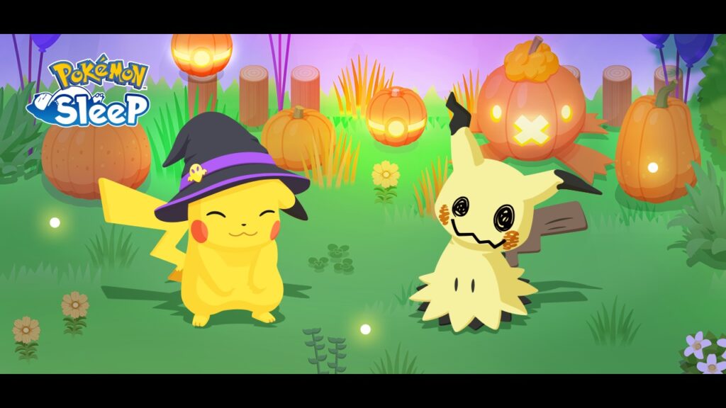 Il y a beaucoup de bonbons, de baies et de types fantômes dans Pokémon Sleep cet Halloween !