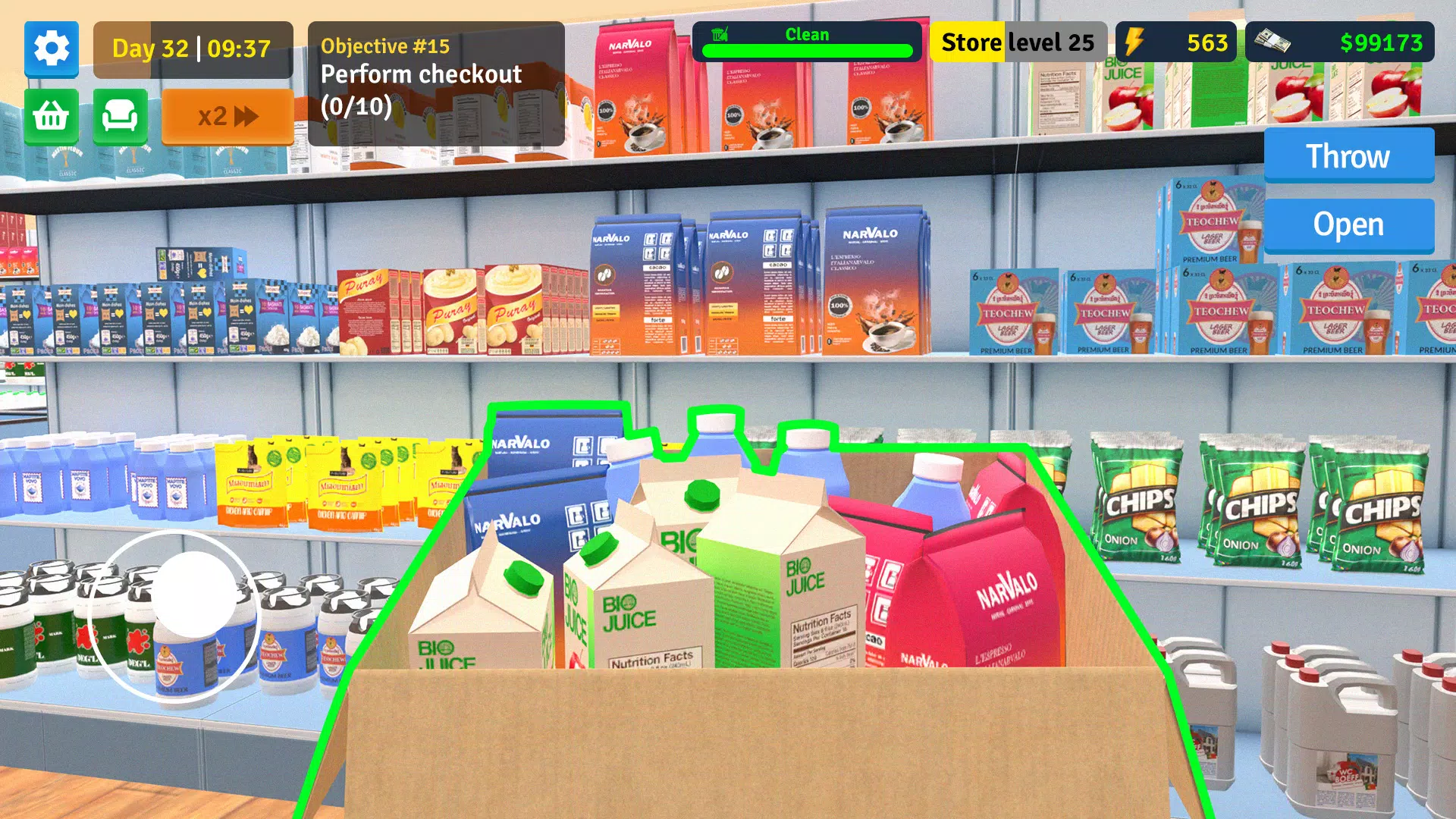 Supermarket Simulator Store 스크린샷 1