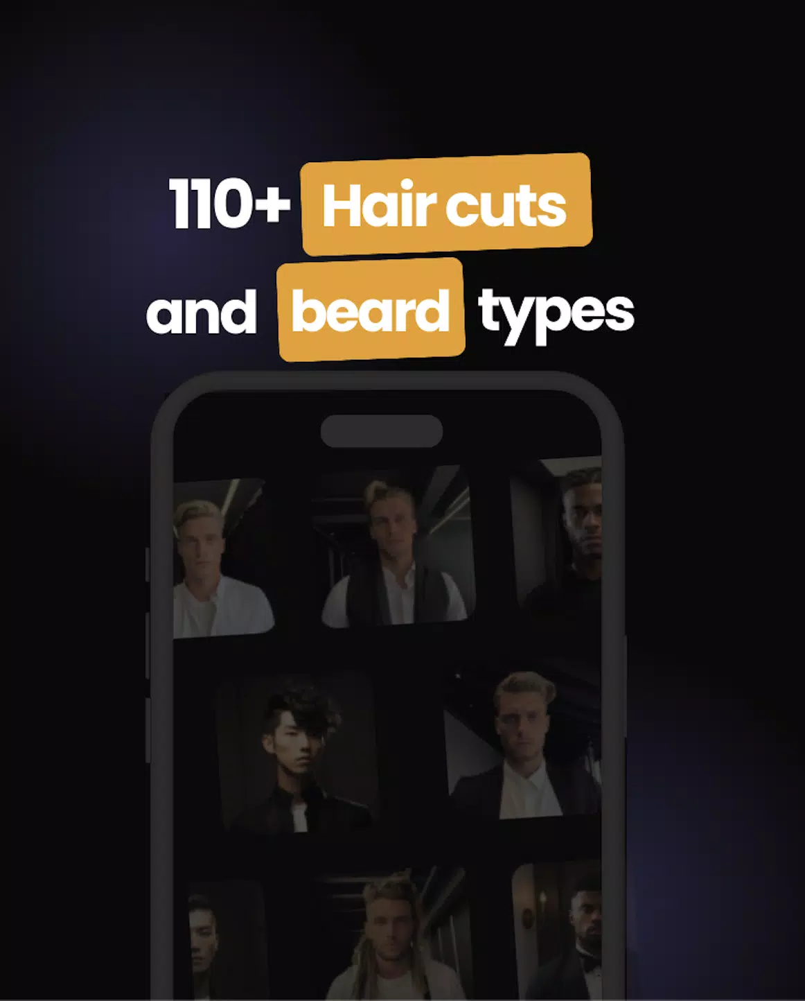 Men’s Hair Cuts & Hairstyles スクリーンショット 1
