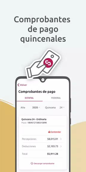 Schermata SEV Empleado 3