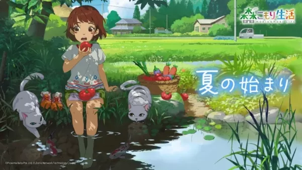 Morikomori: Ghibli-Style Social Life Simulator