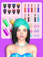 Lip Art Beauty Makeup Games Captura de pantalla 2