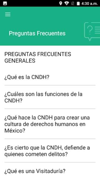 Schermata CNDH Informa 3