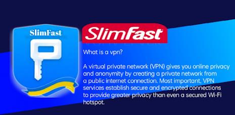 SlimFast VPN Tangkapan skrin 1