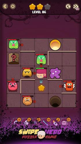 Swipe hero：puzzle game Zrzut ekranu 4