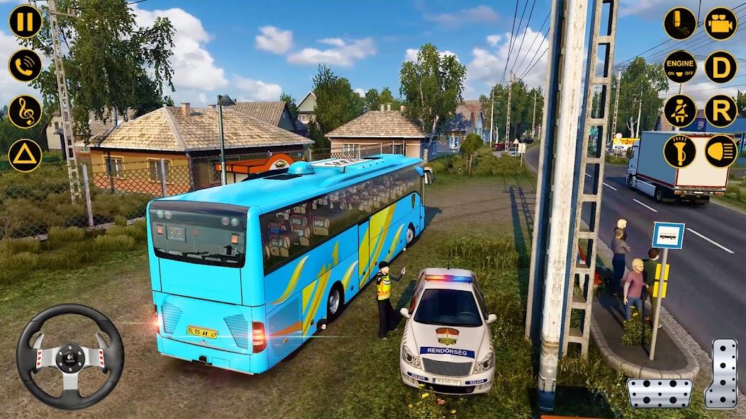 Coach Bus Simulator Games Mod Capture d'écran 4