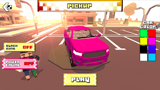 Blocky Car Racer - racing game Screenshot 3