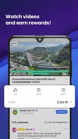 COS.TV - Web3 Content Platform スクリーンショット 4
