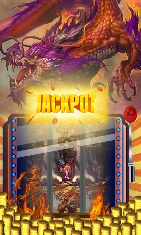 Dragon Casino Slots: Golden Flames of Vegas Schermafbeelding 2