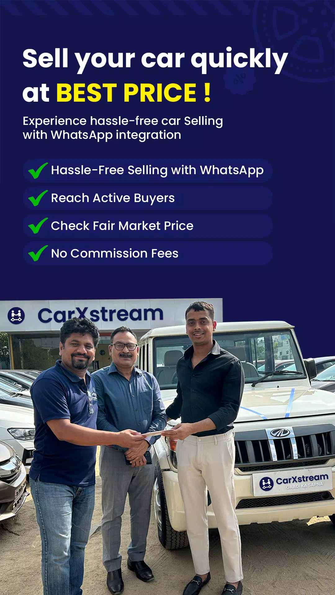 CarXstream: Buy Sell & Service ဖန်သားပြင်ဓာတ်ပုံ 1