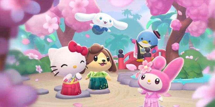 Hello Kitty Island Adventure invites you to bask in lovely cherry blossoms this spring in its latest update