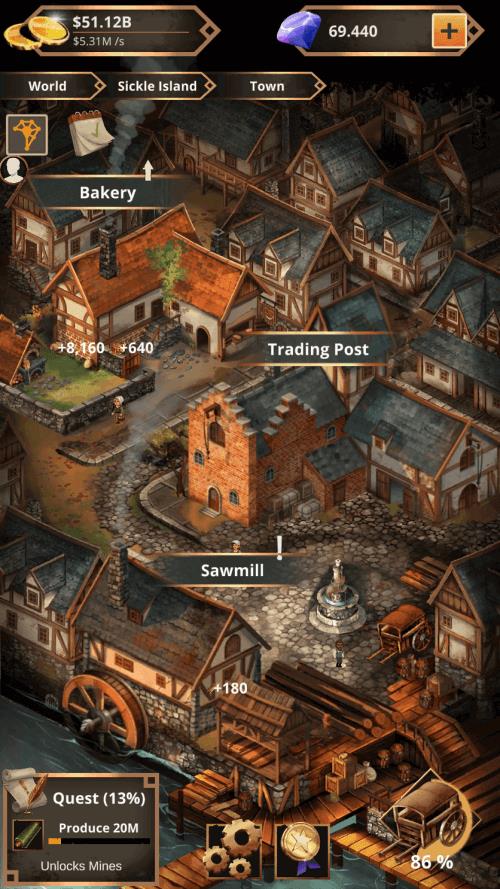 Schermata Idle Trading Empire 3