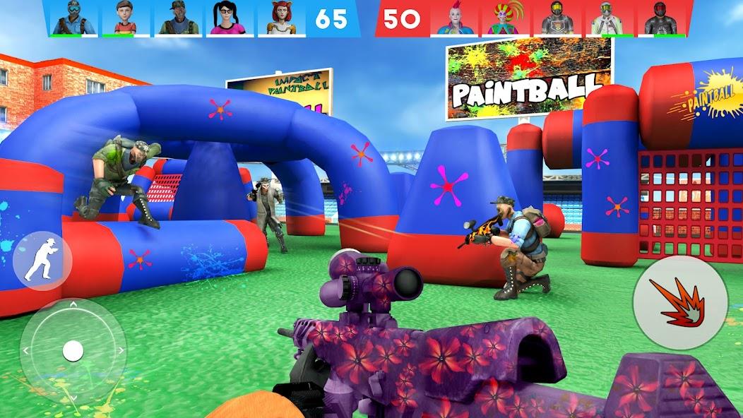 Paintball Shooting Game 3D Mod Screenshot 4