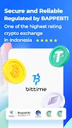 Bittime: Buy Bitcoin & Crypto 스크린샷 3