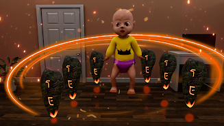 Scary Baby Pink Horror Game 3D Captura de tela 1