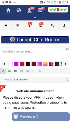 Senior chatz - chat rooms ภาพหน้าจอ 3