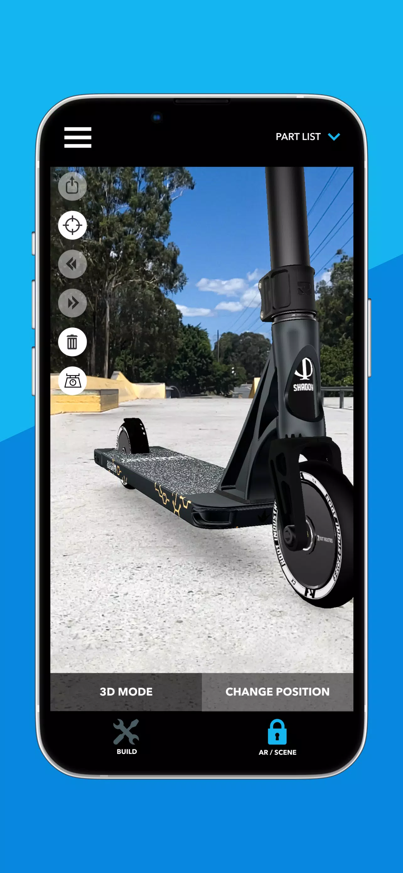 Scooter 3D custom builder Captura de tela 4