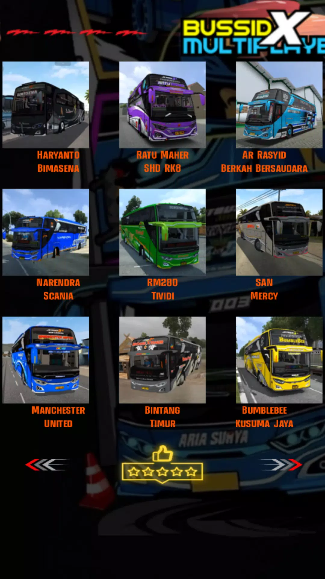 Mod Bussid X Multiplayer Скриншот 4
