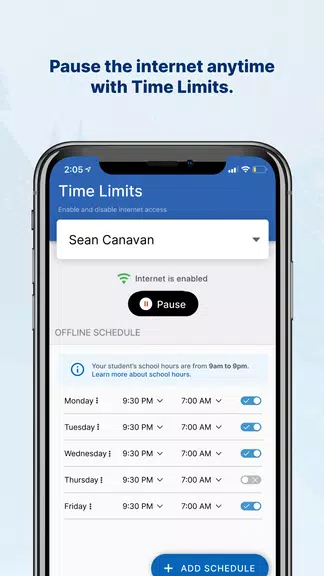 GoGuardian Parent App Capture d’écran 4