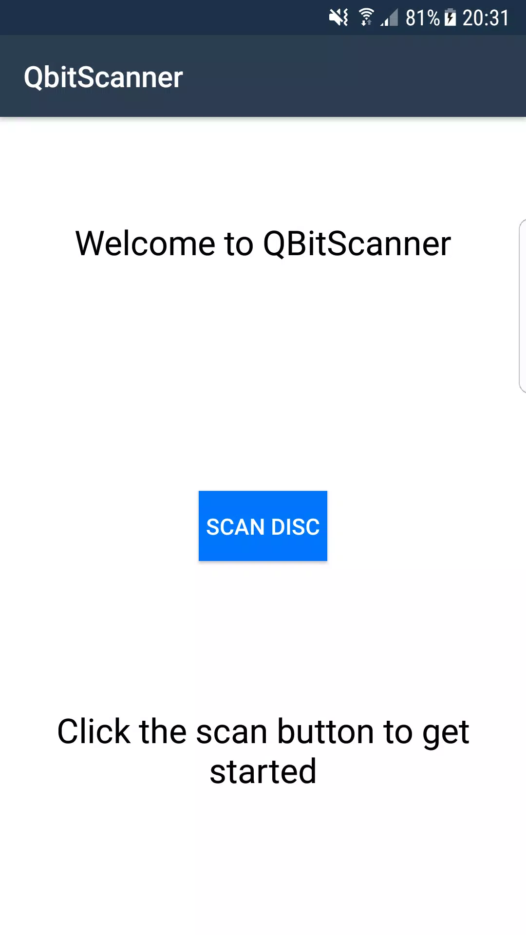 qbitScanner - License Disc Captura de pantalla 1