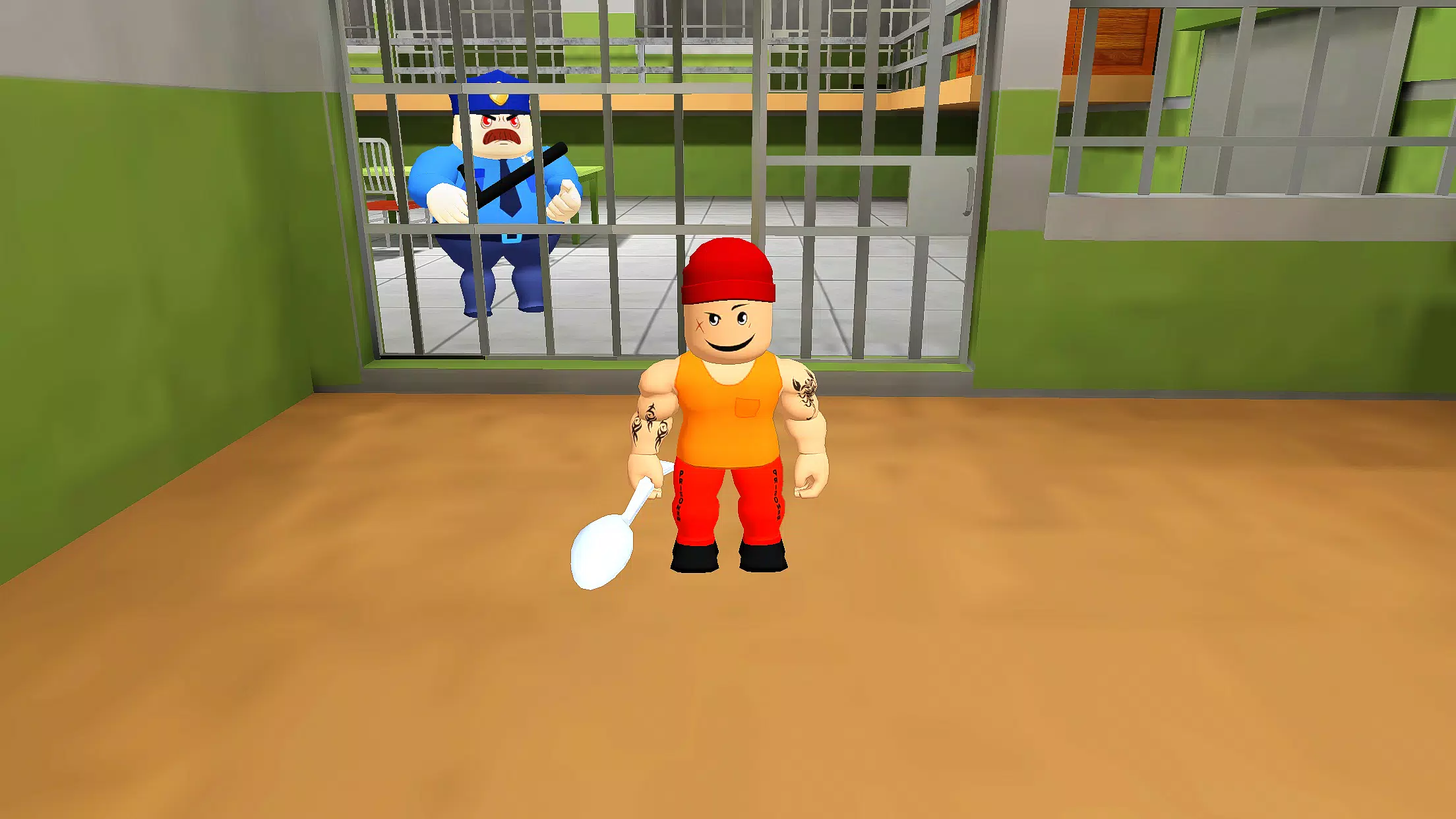 Obby Escape: Prison Breakout Captura de tela 2