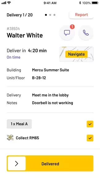 Pop Meals Rider Screenshot 3