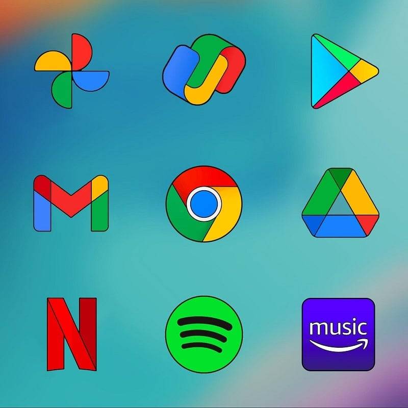 Oxigen HD – Icon Pack Скриншот 2