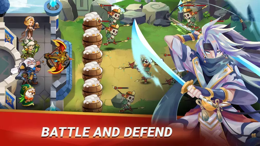 Castle Defender Premium Ảnh chụp màn hình 1