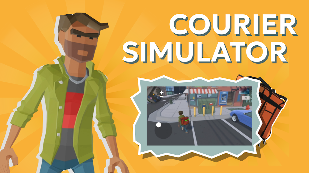 Courier Simulator स्क्रीनशॉट 1