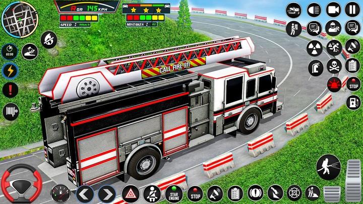 Firefighter: Fire Truck games Screenshot 3