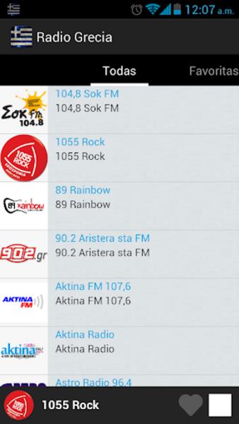 Greece Radio Screenshot 2