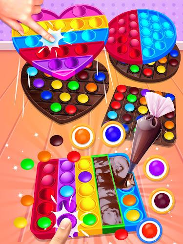 Chocolate Pop It Desserts ဖန်သားပြင်ဓာတ်ပုံ 2